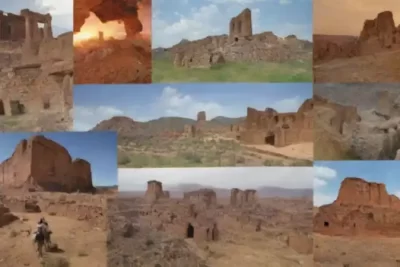 Collage de monumentos icónicos en peligro en América